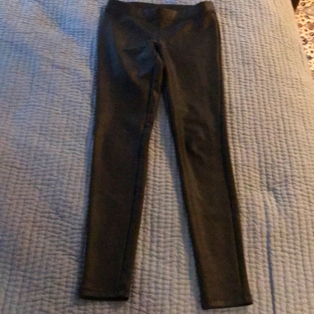 Express leather-like leggings